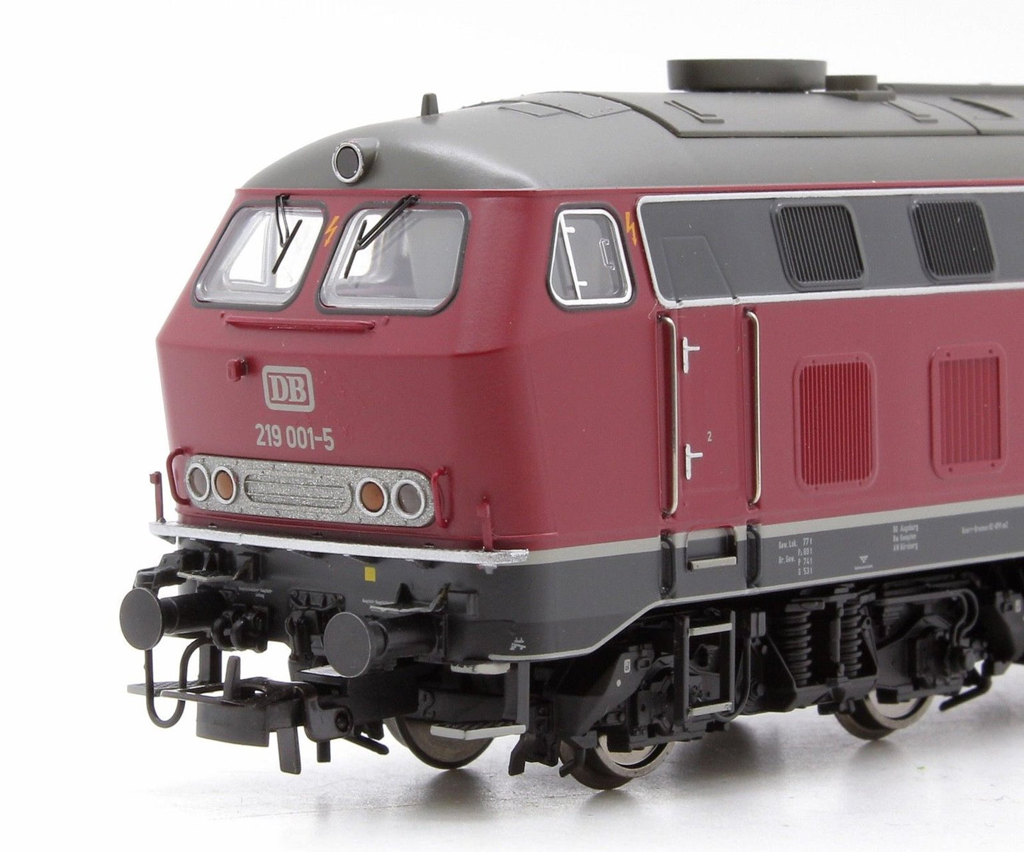 Pre-Owned DB Class 219 001-5 Ep.IV Maroon Diesel Locomotive - DCC Sound