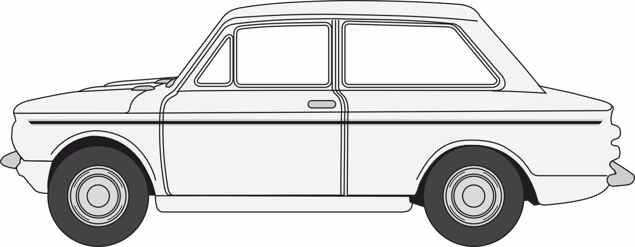76HI006 Hillman Imp Polar White
