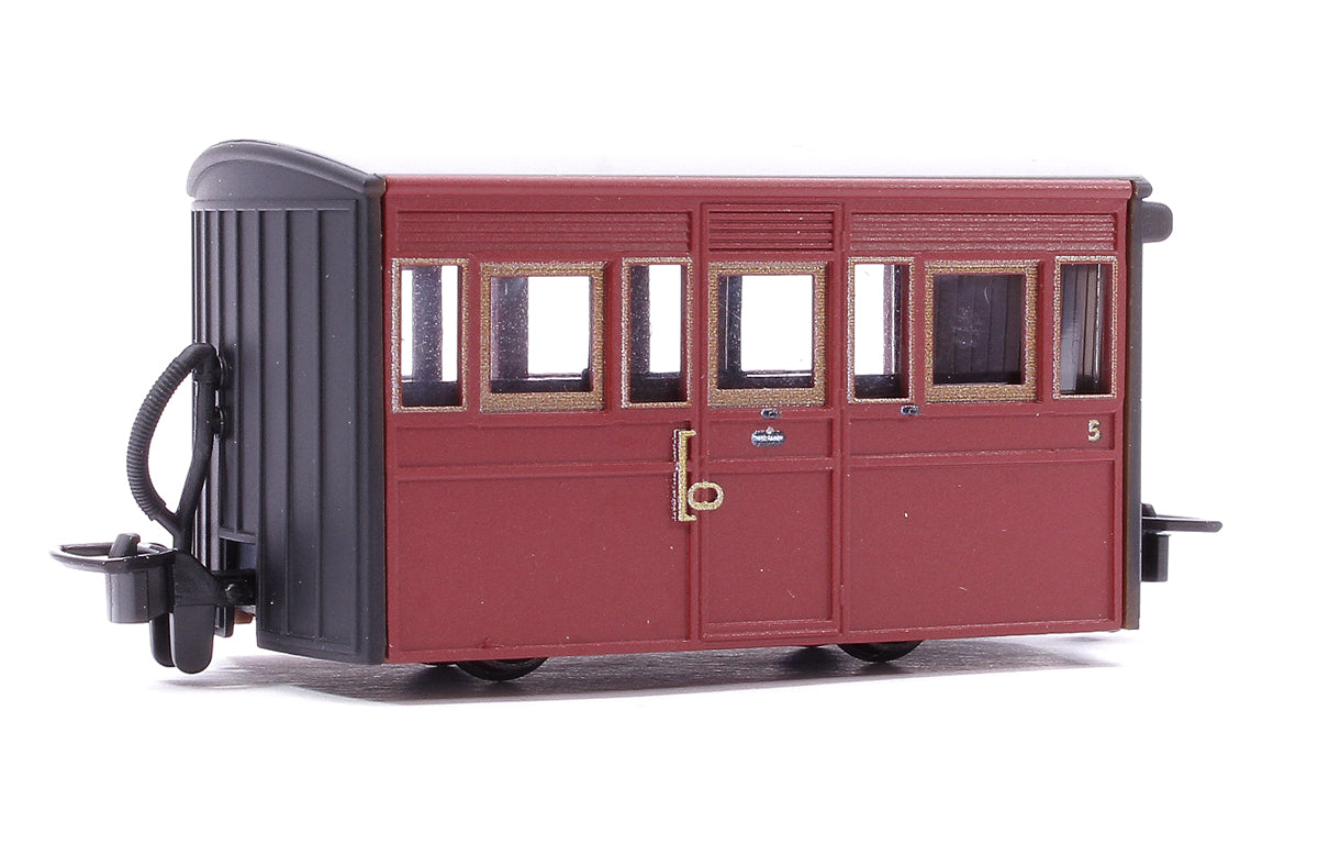 Pre-Owned Ffestiniog Railway Bug Box Coach (1970s/80s Preservation Livery) No.5