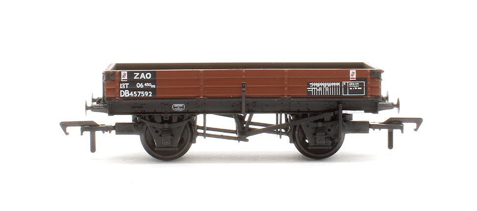 3 Plank Wagon BR Departmental Bauxite (TOPS) No.DB457592