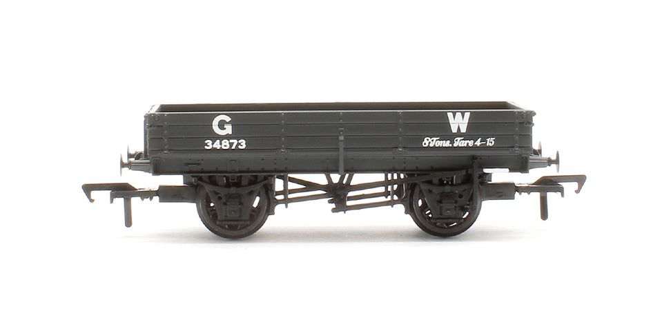 3 Plank Wagon GWR Grey No.34873