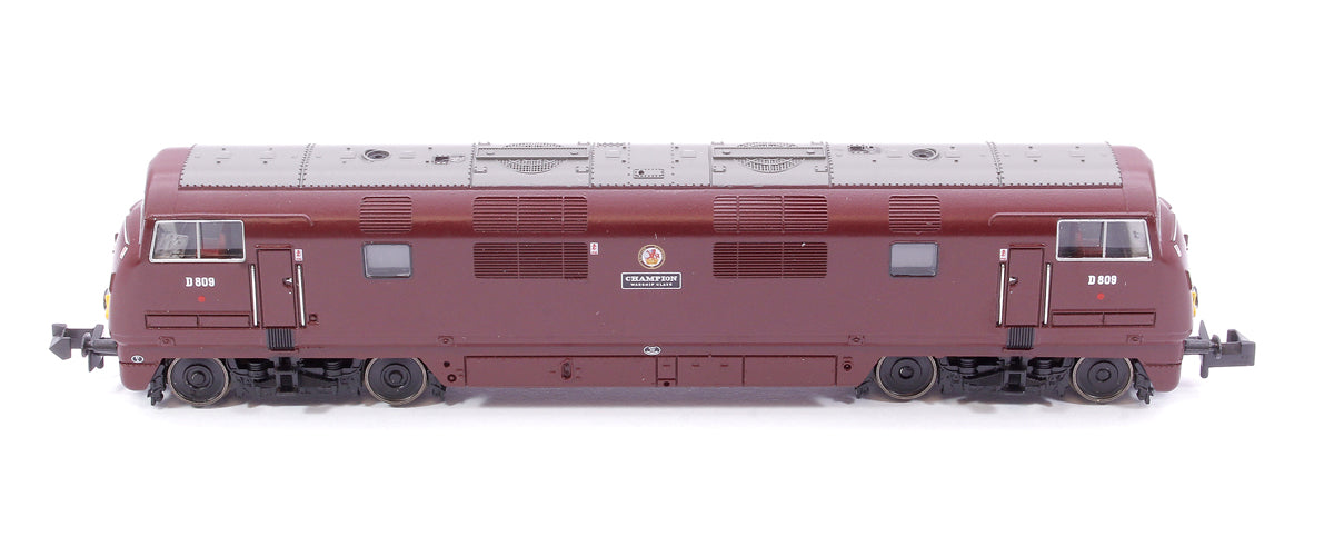 Pre-Owned Class 42 'Warship' D809 'Champion' BR Maroon (Small Yellow Panels) Diesel Locomotive