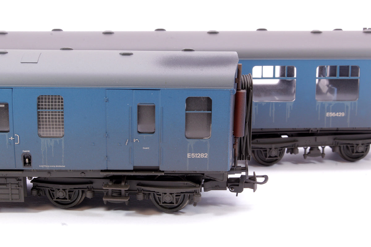 Pre-Owned Class 105 BR Blue 2 Car DMU (Weathered Edition) - DCC Fitted