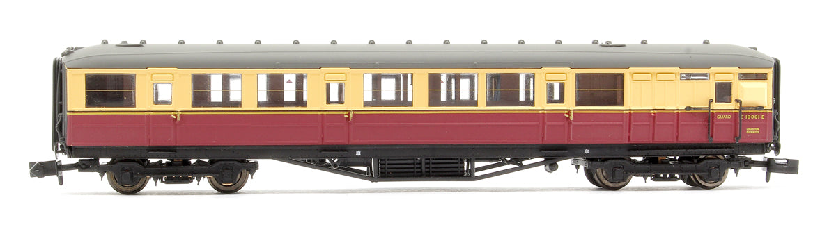 Pre-Owned 2P-011-254 Gresley BR Carmine & Cream Brake Composite E10001E