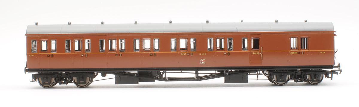 Dia E140 B Set - No.6453 & 6454 'Kingsbridge Branch No.2' GWR Wartime Brown Livery