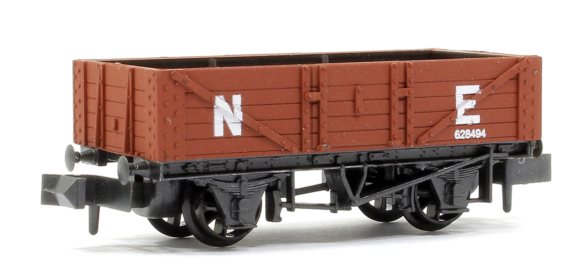 Pre-Owned NR40E 5 Plank Open LNER Red Oxide No.628494