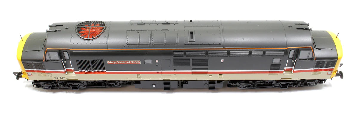 Pre-Owned 35-336 Class 37/4 Refurbished 37401 'Mary Queen of Scots' BR Intercity Mainline Diesel Locomotive - DCC Fitted