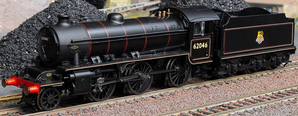 R30503 Class K1 2-6-0 BR Black Early Emblem 62046 Steam Locomotive