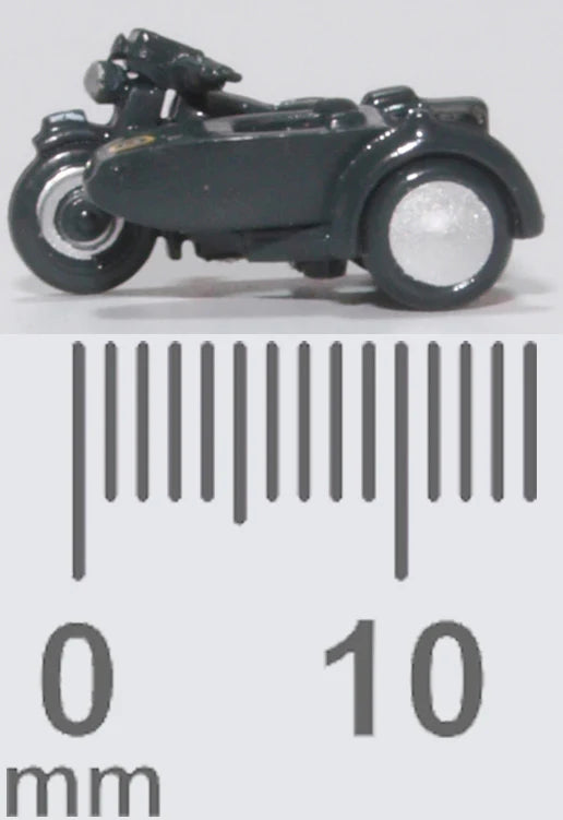 BSA Motorbike & Sidecar RAF Blue