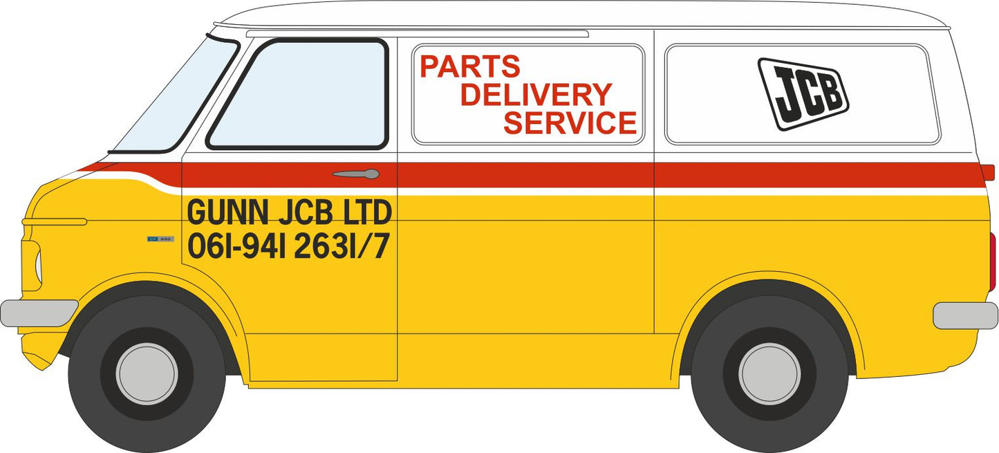 NCFV001 1:148 Bedford CF Van JCB