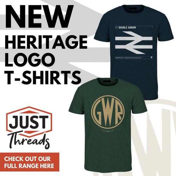 New Heritage Logo T-Shirts from JUST THREADS