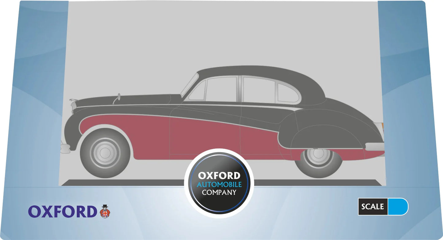 Jaguar Mk8/9 Black/Imperial Maroon