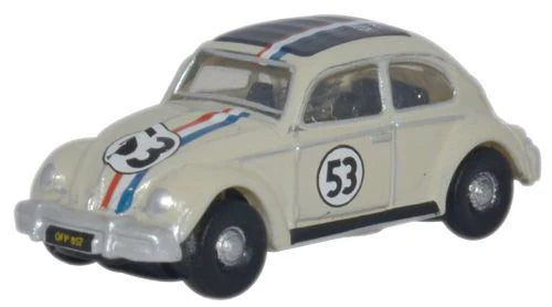 Oxford Diecast VW Beetle Herbie Rails of Sheffield