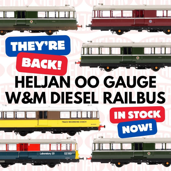 Heljan OO Gauge W&M Diesel Railbus