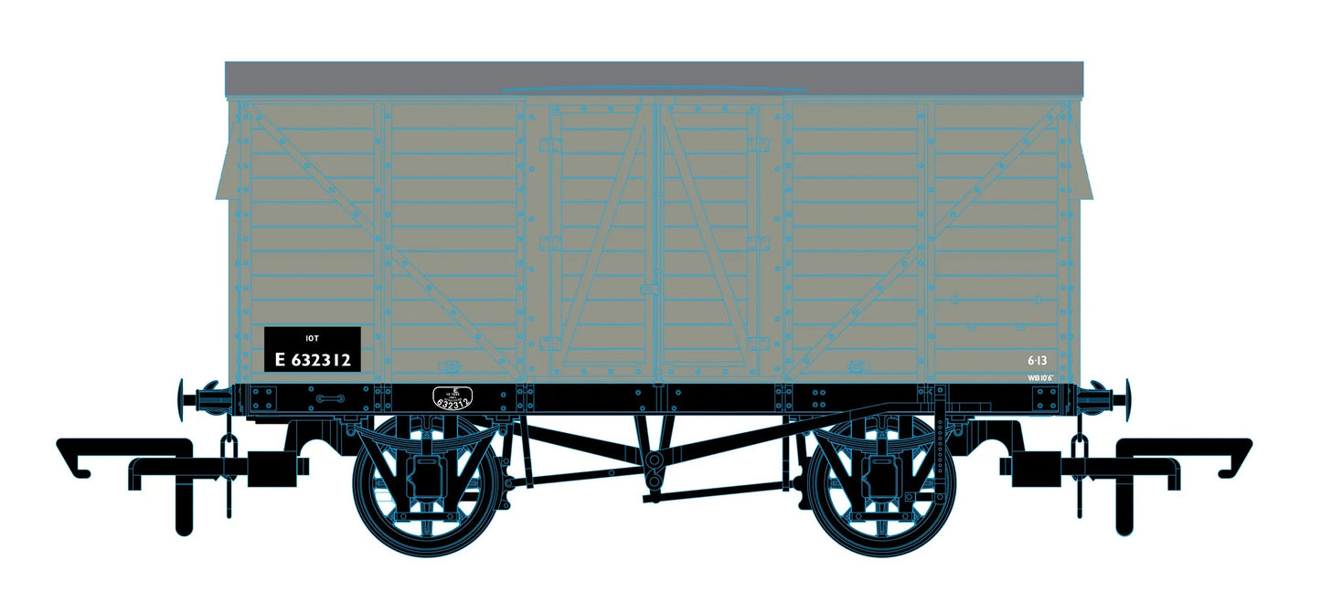 OR76GEGV003B GER 10t Covered Van BR E632312