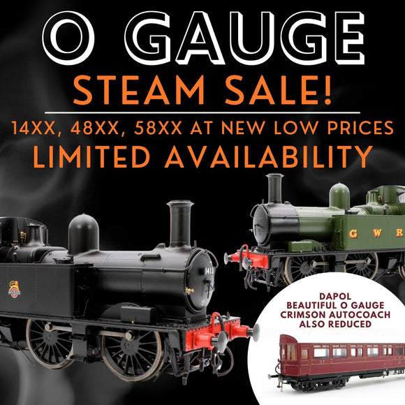 Dapol O Gauge Steam Sales