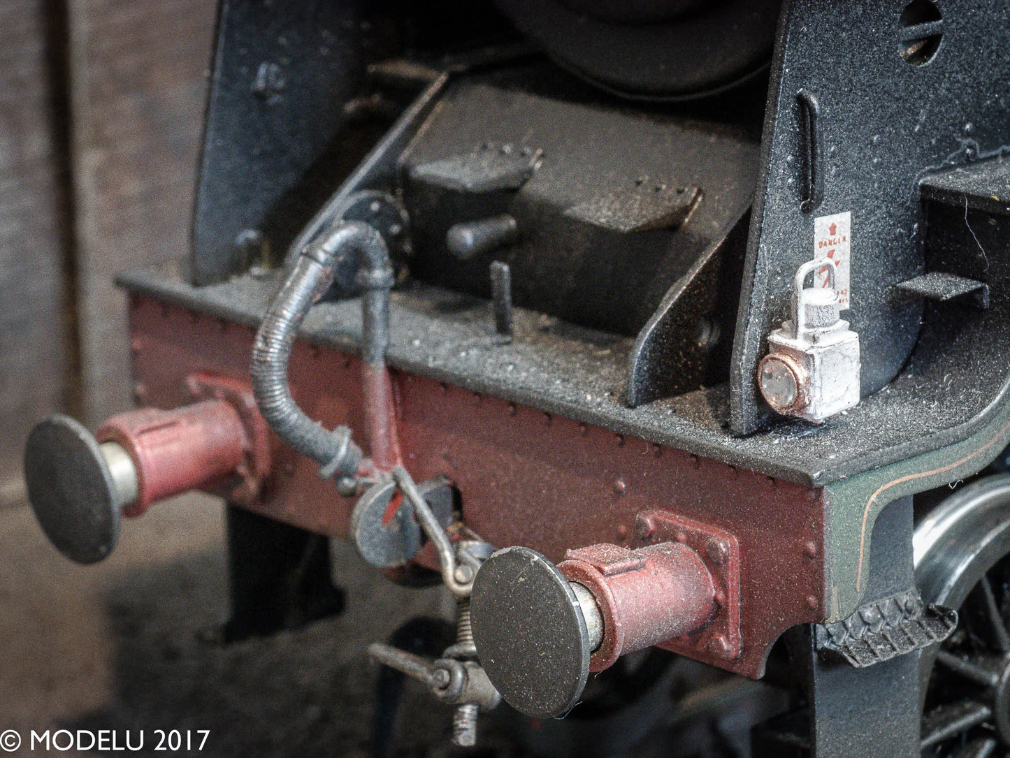 2066-076R OO Gauge LMS BR (M) Loco Lamps Pack of 5 - Red Lense