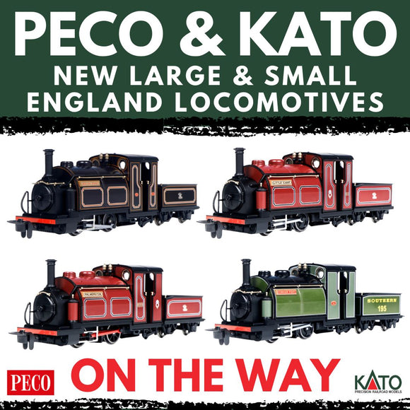 Peco & Kato New Large and Small England Locos