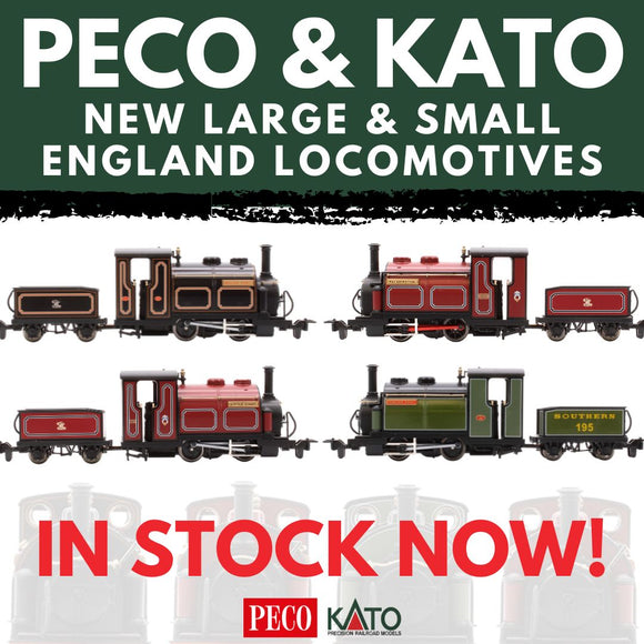 Peco & Kato New Large and Small England Locomotive