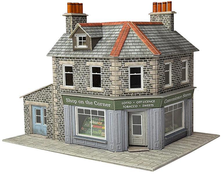 OO/HO Scale Corner Shop or Pub Stone Kit