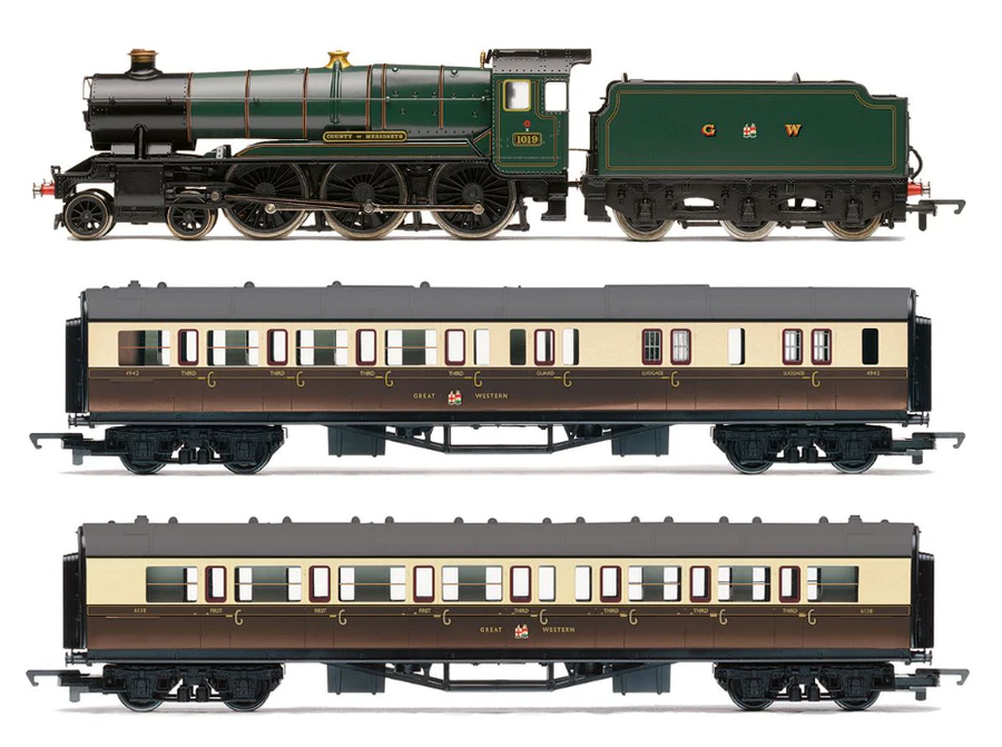 Hornby gwr train set shop