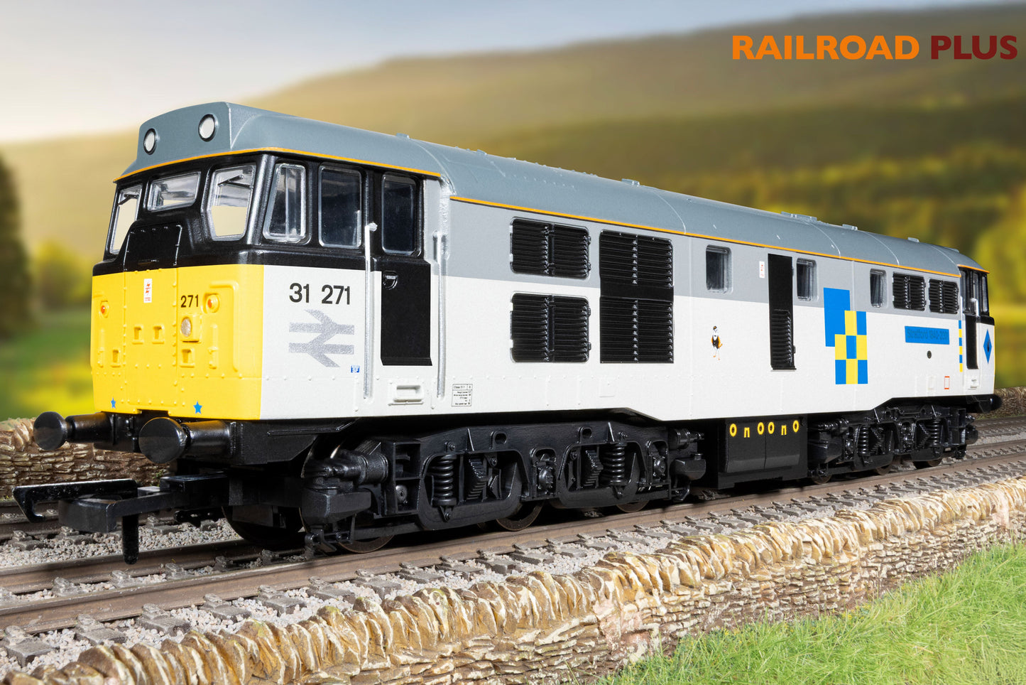 RailRoad Class 31 TFL Construction '31271' Stratford Diesel Locomotive