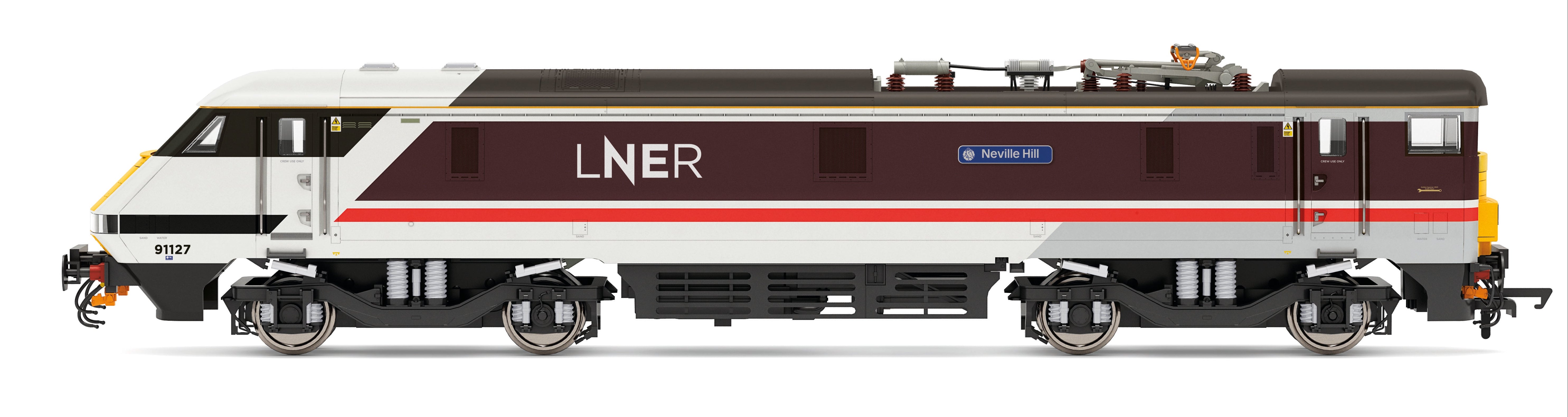 Hornby R30493 Class 91 LNER 91127 'Neville Hill' – Rails