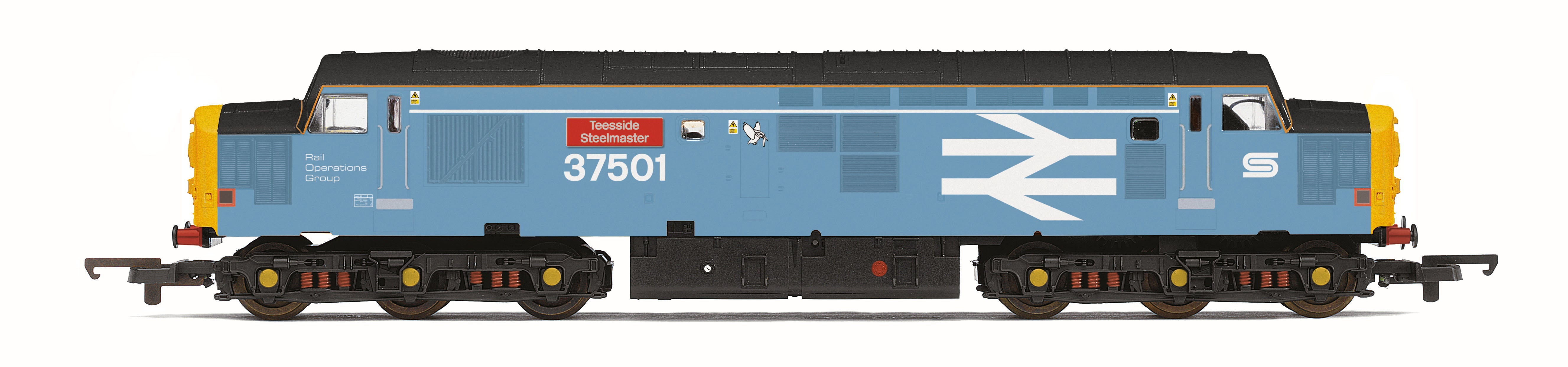 Hornby Railroad Plus BR, Class 37, Co-Co, 37116 'Comet'- Era 8. Locomotives., Blue, R30185 Hornby Railroad Plus BR, Class 37, Co-Co, 37116 'Comet'- Era 8. Locomotives., Blue, R30185