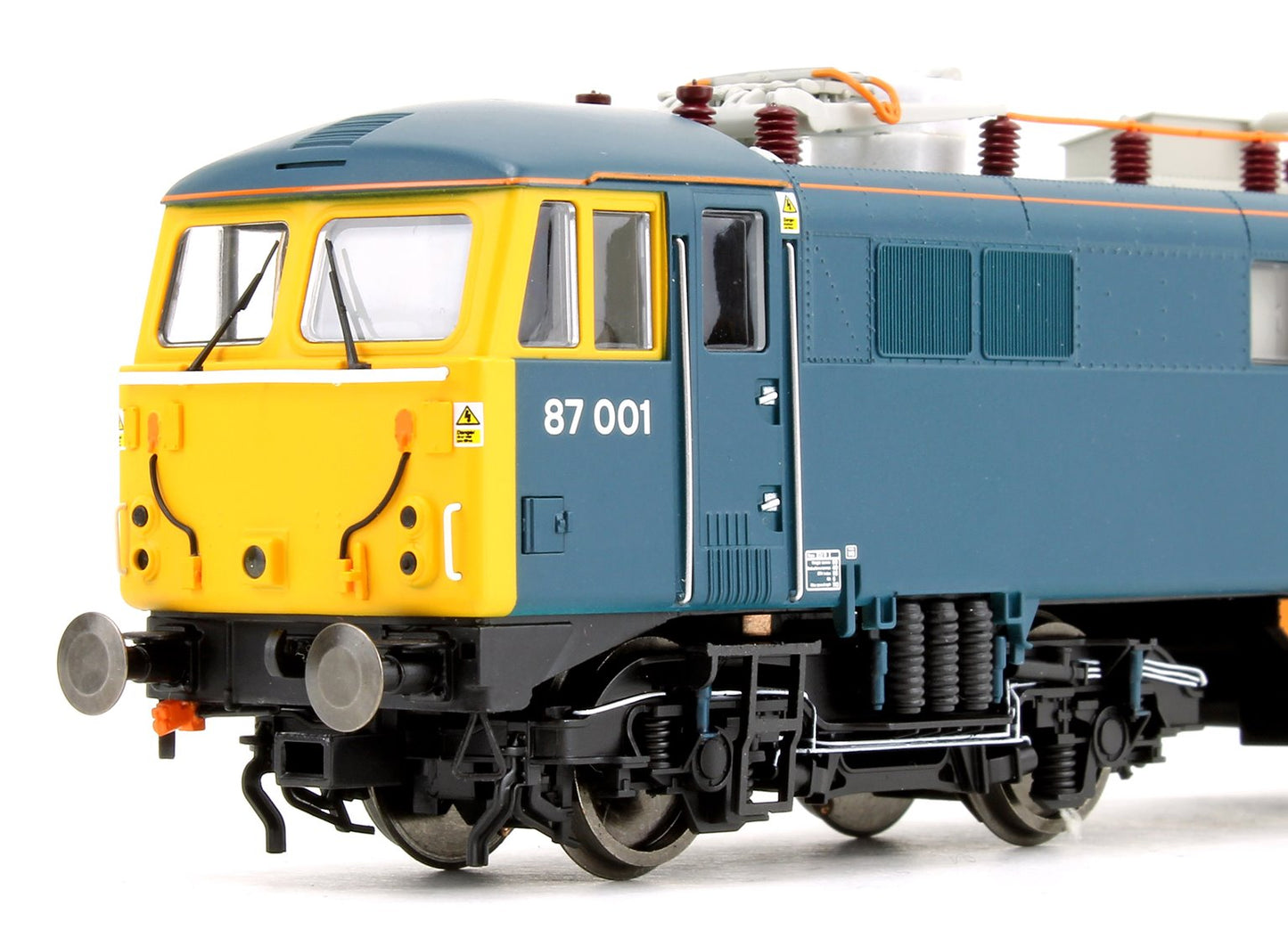 Pre-Owned R3739 Class 87 001 (Dual Named) 'Royal Scot' and 'Stephenson' BR Blue Electric Locomotive