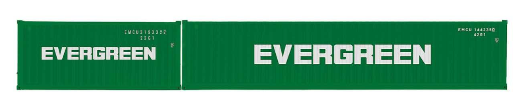 Container Pack 1 x 20 and 1 x 40 Evergreen Containers