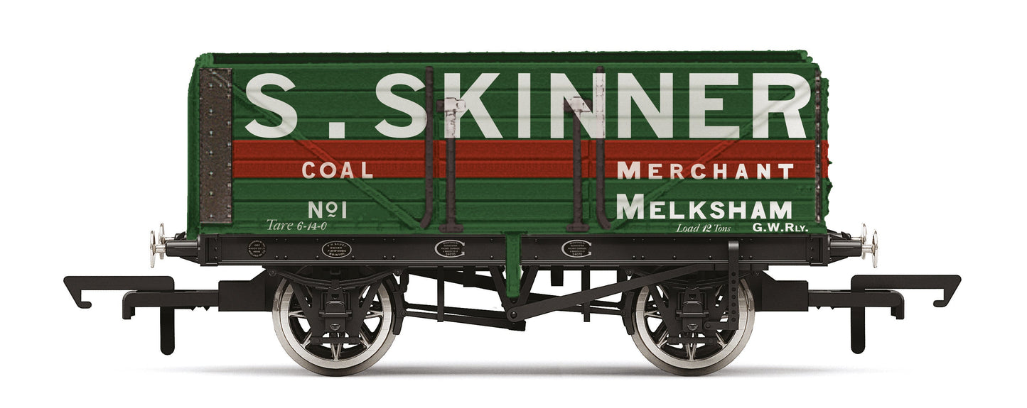 R60343 7 Plank Open Wagon 'S.Skinner, Melksham'