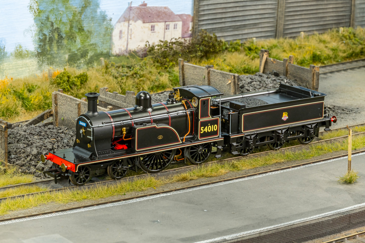 Caledonian Railway Single 4-2-2 'What If' BR Lined Black Early Crest No.54010 Steam Locomotive - DCC Sound