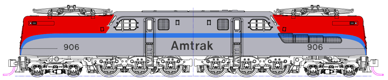 137-2026 GG1 Amtrak Ph1 926
