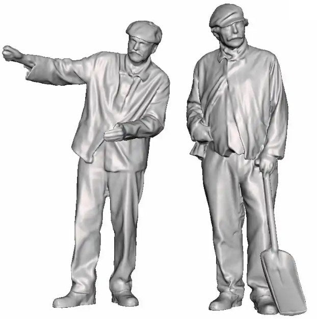 12201-076 OO Gauge 1870-1922 Pre-Grouping - Left Hand Drive Early Loco Crew Pack