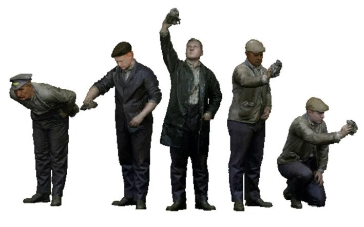 N Gauge 1948-1968 British Railways - Shed Staff Bundle 2