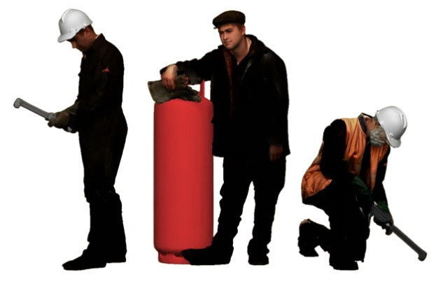 Preiser 17185 Workshop Equipment OO/HO - Foto 8