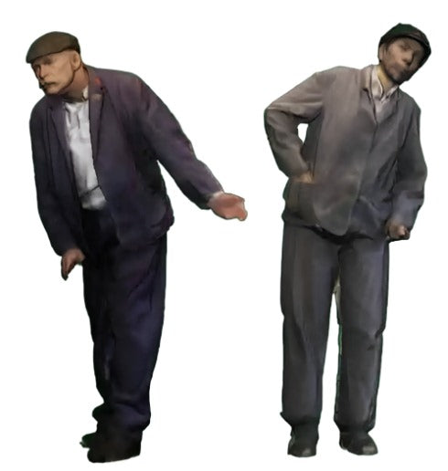 O Gauge Railway & Lineside - 1922-1968 - GWR 5101 Large Prairie Crew Pack