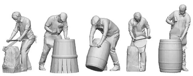 N Gauge Work and Industry - Coopers