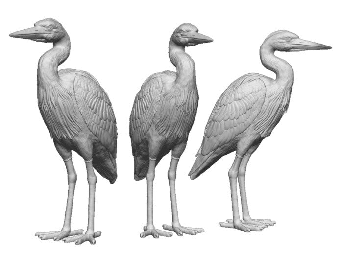 OO Gauge Pets, Wildlife & Livestock - Herons - Pack of 3