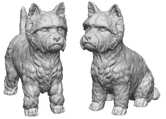 OO Gauge - Pets, Wildlife & Livestock - West Highland Terriers x2