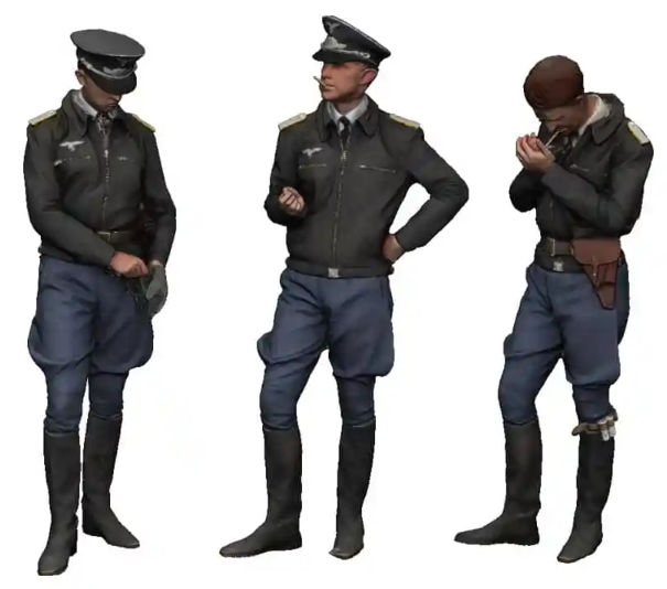 1:48 Scale - World War Two - Luftwaffe Pilots in Conversation
