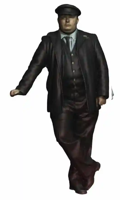 OO Gauge - Railway & Lineside - 1948-1968 British Railways - Goods Guard leaning