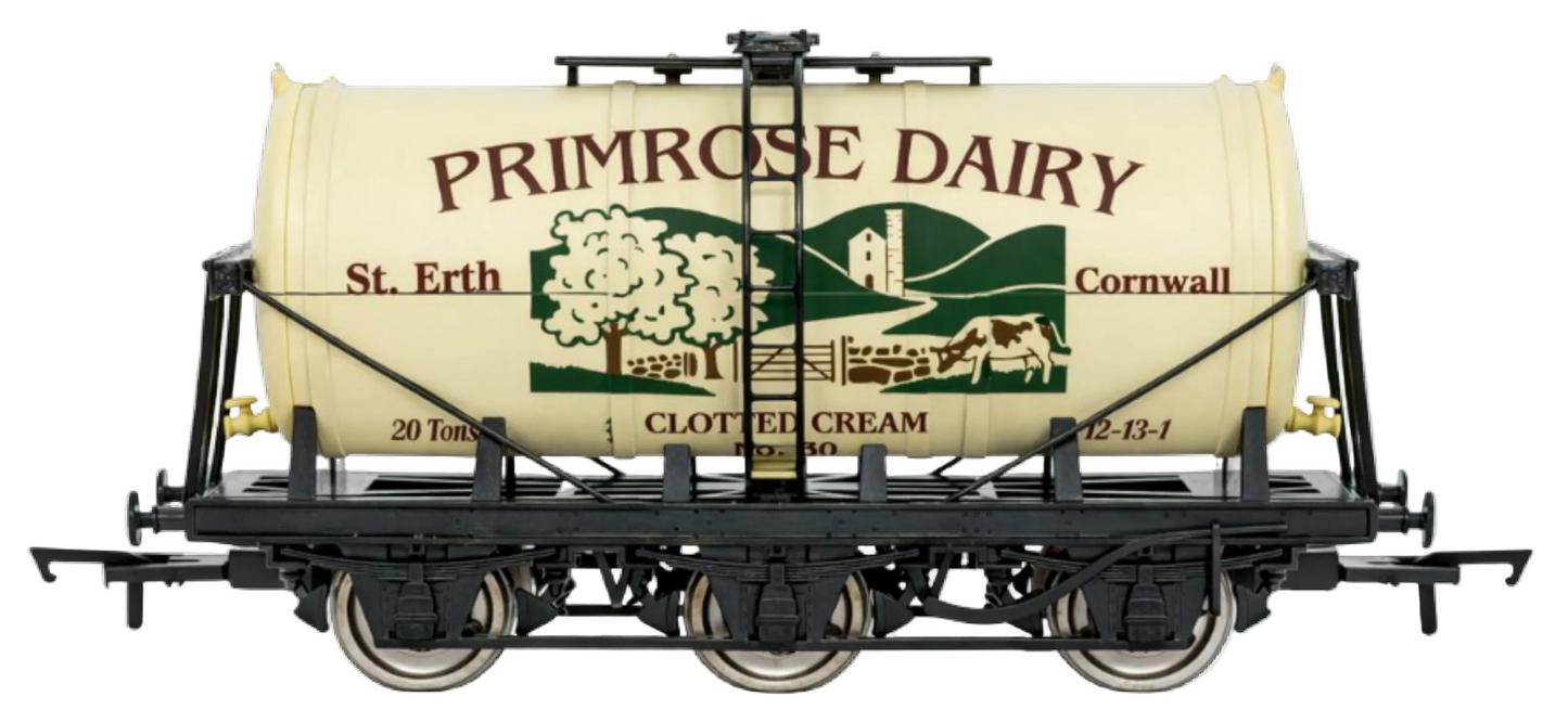 6 Wheel Milk Tanker Primrose Dairy Weathered