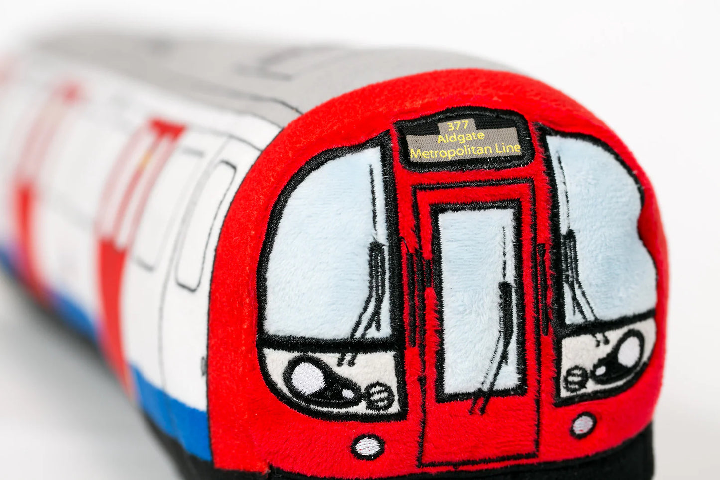 8392113 Small London Underground Tube Train Soft Toy