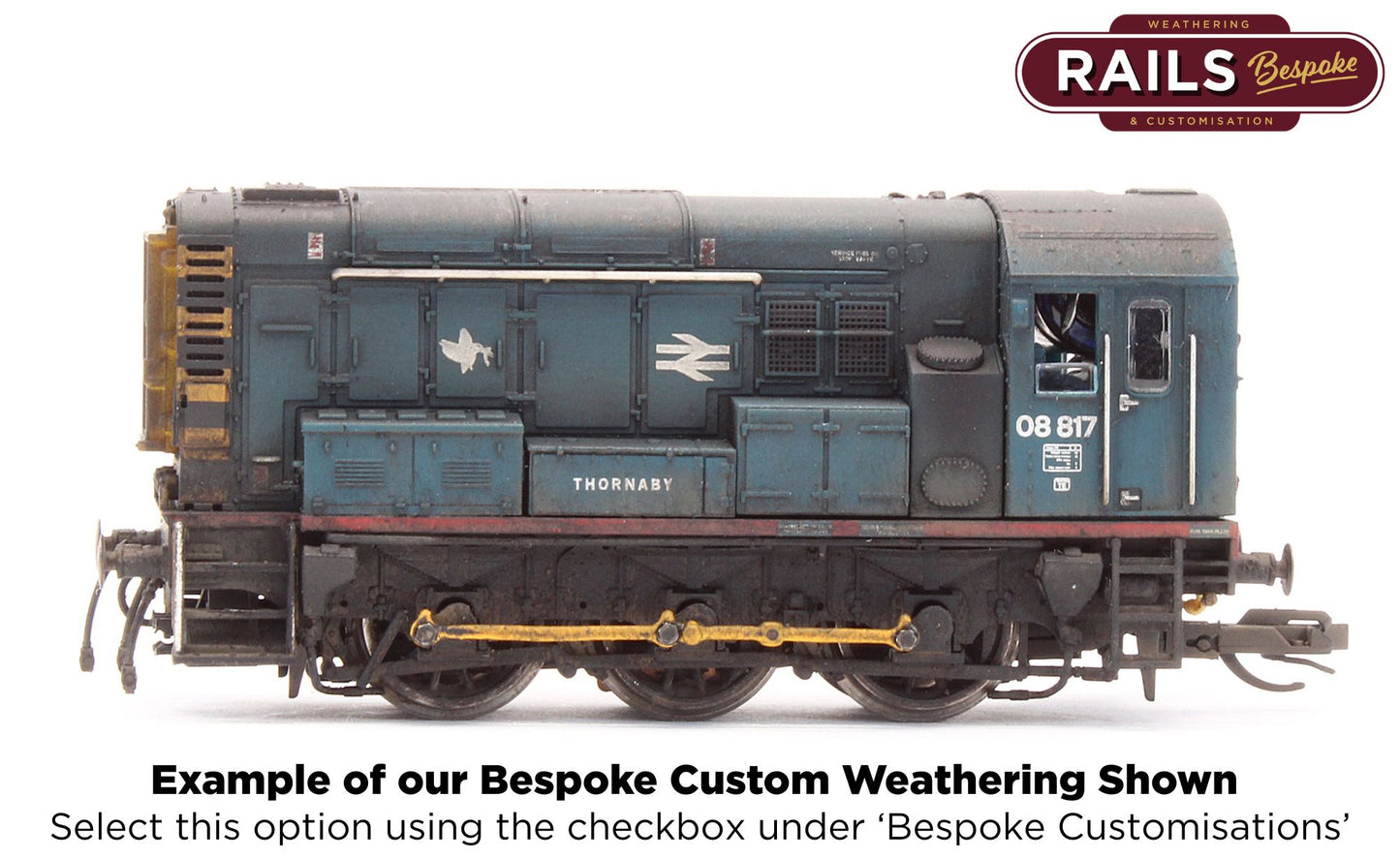 TT3033M BR Class 08 0-6-0 08817 Diesel Locomotive
