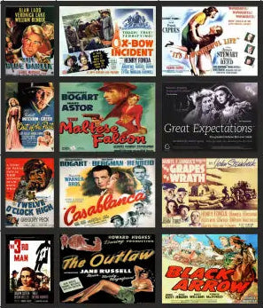 TSABS0224 TT120 1940’s Films Billboard Advertising Sheets Pack 1