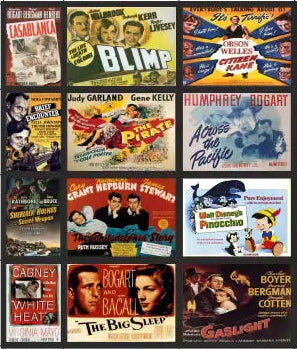 TSABS0225 TT120 1940’s Films Billboard Advertising Sheets Pack 2