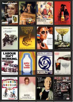 TSABS0253 TT120 1970’s Billboard Advertising Sheets Pack 3