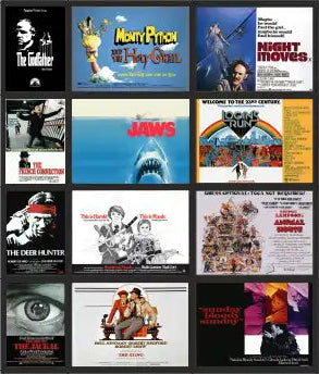 TSABS0237 TT120 1970’s Films Billboard Advertising Sheets Pack 2