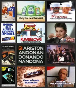 TSABS0254 TT120 1980’s Billboard Advertising Sheets Pack 1